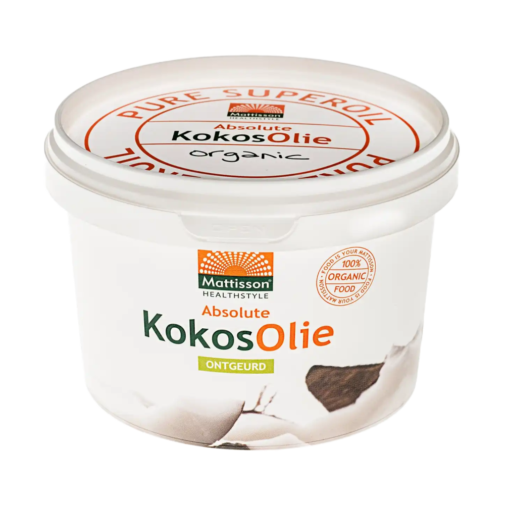 Kokosnoot Olie Ontgeurd