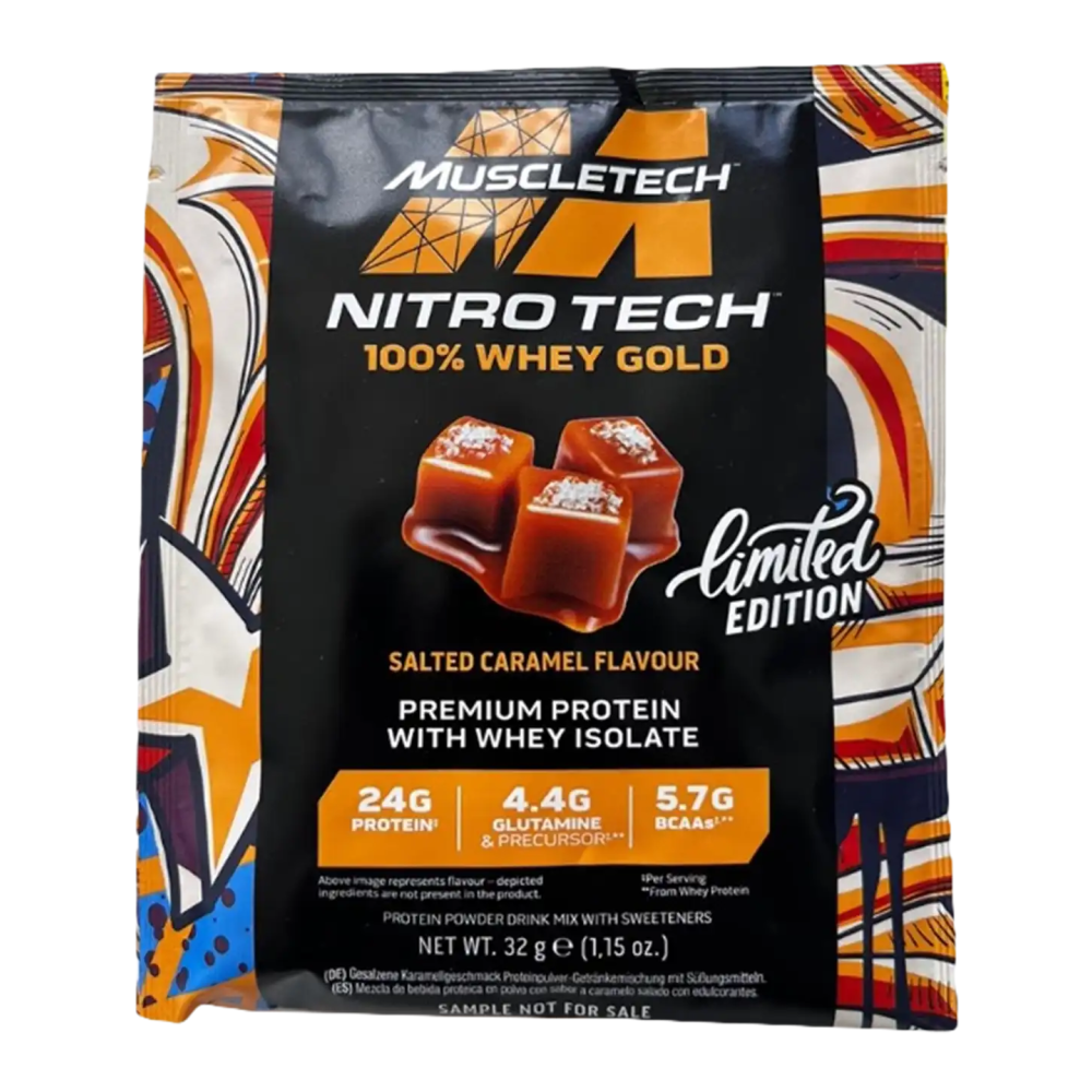 Nitro Tech Whey Gold Sample Salted Caramel