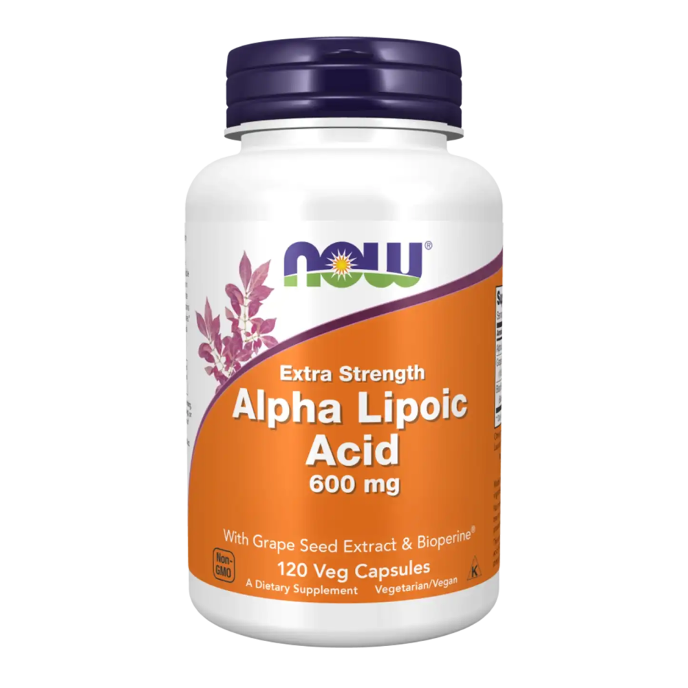 Alpha Lipoic Acid 600mg Now Foods