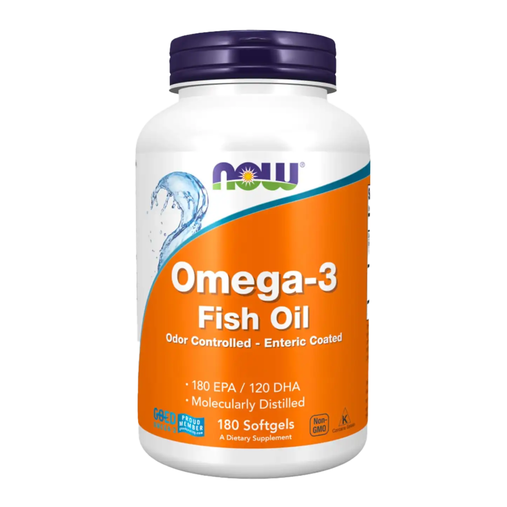 Omega-3 Fish Oil, Cholesterol-free