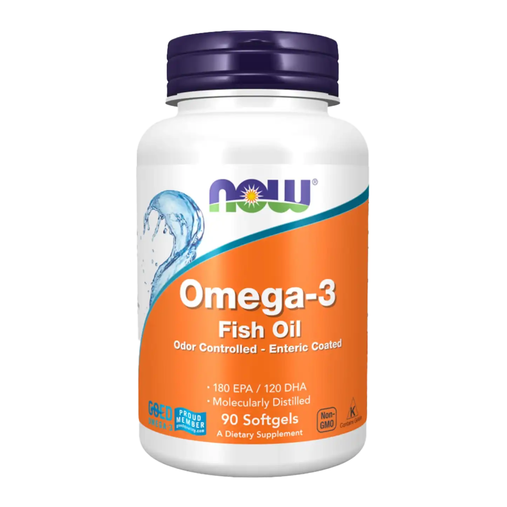 Omega-3 Fish Oil, Cholesterol-free
