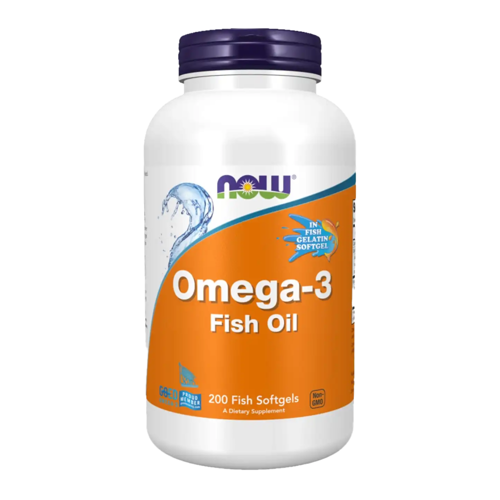 Omega-3 Molecularly Distilled Fish Softgels