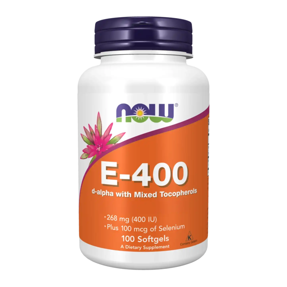 Vitamine E 400IU Mixed Tocopherols with Selenium