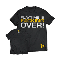 T-Shirt Playtime Is Over