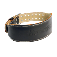 4 Inch Padded Leather Belt