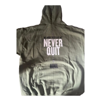 Be Animal Never Quit Hoodie