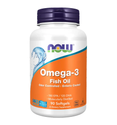 Omega-3 Fish Oil, Cholesterol-free