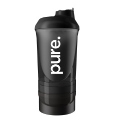 Shakebeker Double Smart Smoke Black